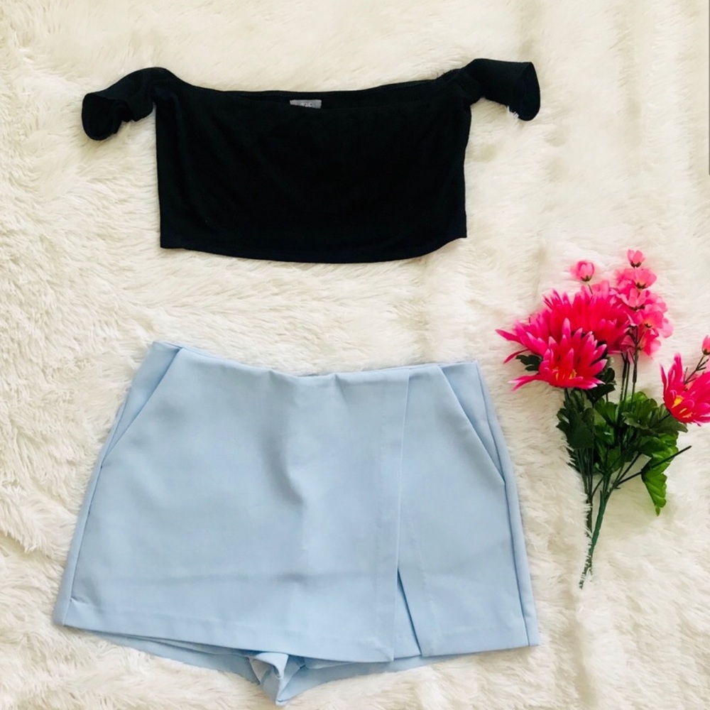 Baby blue skort. Never worn.